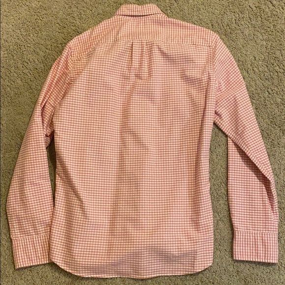 J crew pink gingham Oxford - Picture 3 of 3
